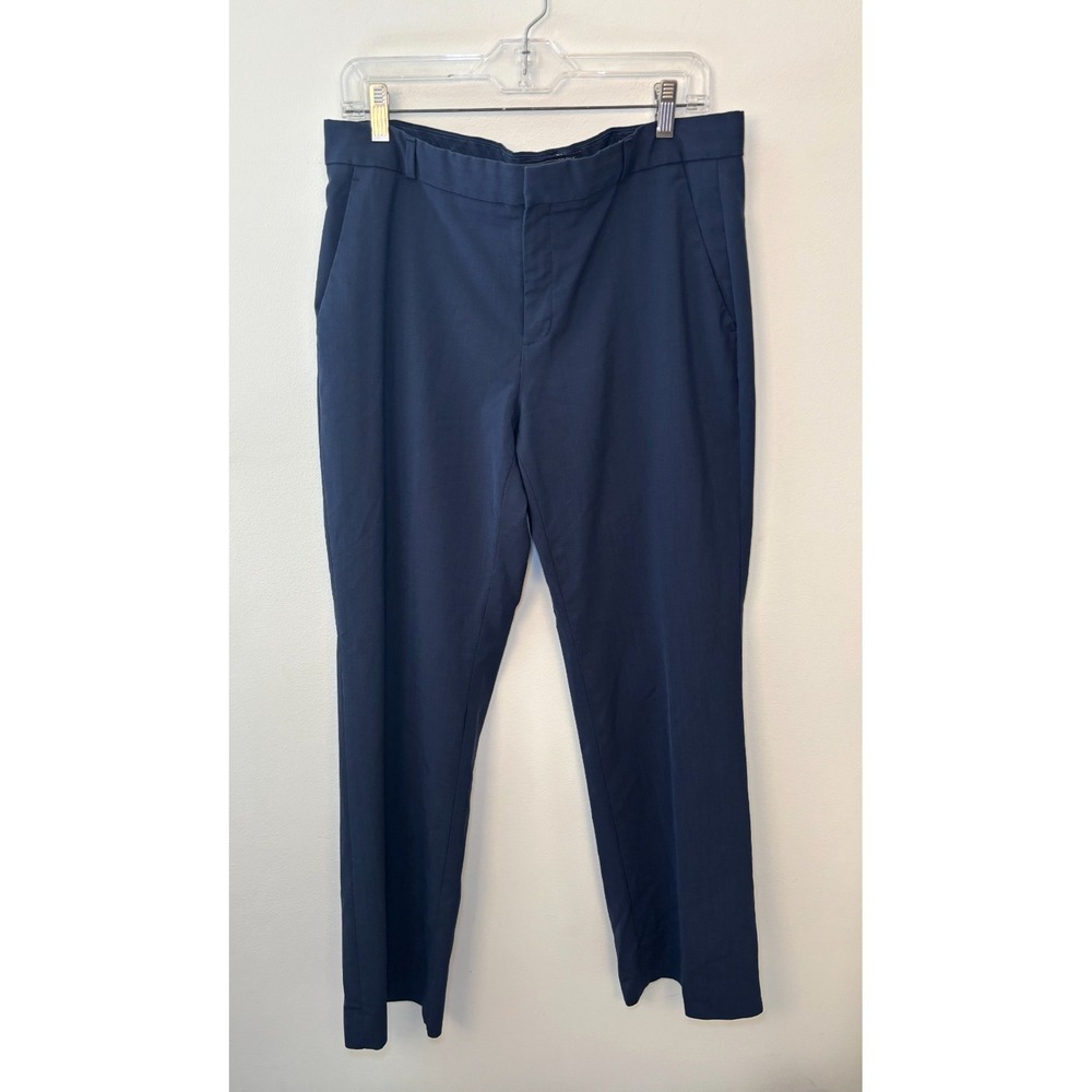Banana Republic Logan Pants‎ Size 12 Navy Blue